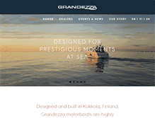 Tablet Screenshot of grandezza.fi